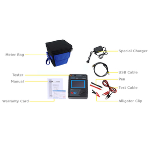 Detector de Tubos Unidireccional y Bidireccional bibo, 0-400V, Almacenamiento de Datos 1000, Probador de Voltaje de Ruptura Inversa ETCR3850 - Product Image 2