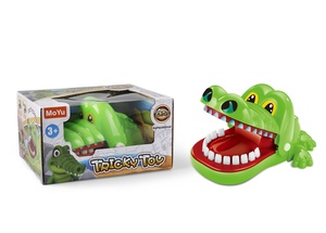 Juego de Mordida de <span class=keywords><strong>Cocodrilo</strong></span> Moyu para Niños, Divertido Juguete de <span class=keywords><strong>Cocodrilo</strong></span>, Regalo de Navidad, Juego de Dentista de Plástico, Juego de Morder Dedos, Diversión - Product Image 2