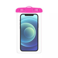 Haute qualité usine en gros en vrac universel clair étanche smartphone sac étanche étui de téléphone pour iphone 11 12 13 pro max