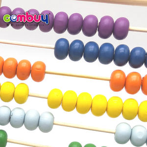 Ábaco de Madera Educativo de Diez Compartimentos para Niños, Juguete de Matemáticas - Product Image 4