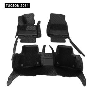 Venta directa de fábrica para todo tipo de clima antideslizante fácil de limpiar personalizar logo 7D alfombrillas de coche para <span class=keywords><strong>TUCSON</strong></span> 2014 - Product Image 1