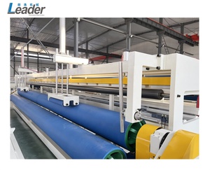 Ligne d'extrusion automatique de géomembrane HDPE LEADER de 6m à 8m de largeur avec moteur et roulement pour la production de granulés/filaments - Product Image 5