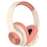 Headset Portabel Over-Ear BT Headphone 8 Jam Waktu Bermain Baterai Tahan Lama LED Headphone Nirkabel Pro Max Berkualitas Tinggi