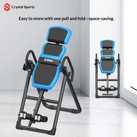 Machine d'inversion en acier CRYSTAL, équipement de fitness à domicile, appareil mécanique d'étirement et de renforcement abdominal, réglable en hauteur