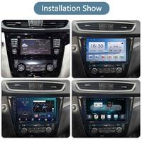 Autoradio Android 10,1 pouces avec navigation GPS intégrée pour X-Trail T32/Qashqai J11/T31/J10 2013-2017 CarPlay