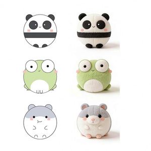 Jouet en peluche personnalisé en forme d'animal de cirque, nouveau design, forme d'animal mignonne, jouet en peluche personnalisé - Product Image 5