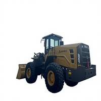 SDLG LG958F 4WD Knicklenker-Lader mit Großer Schaufel, Versiegelter Klimatisierter Kabine und Austauschbaren Arbeitswerkzeugen