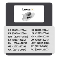 Lampe de bienvenue LED 3D à effet fantôme pour portière, projecteur de logo 12V, état neuf, pour accessoires de voiture LS ES IS LX RX GS GX