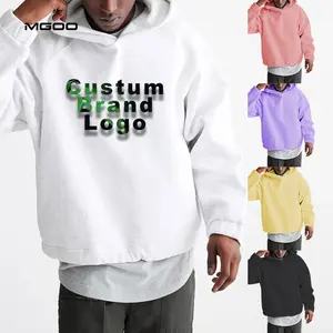 Pullover Printing Cotton Plain Thick Heavy Sweatshirts Hoodie Blank Custom Logo Hoodies