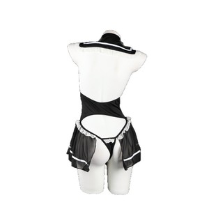 Uniforme Escolar JK de Dos Piezas, Disfraz Sexy para Mujer, Falda con Cuello Marinero Blanco y Negro, Ropa para Juego de Roles - Product Image 4