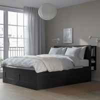 Meubles de chambre à coucher de luxe moderne très grand format cadres de lit en bois lit double panneau de rangement ensembles de chambre à coucher de luxe élégants en bois
