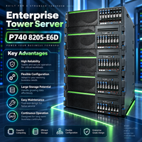 Serveur d'entreprise IBM P740 8205 E6D pour le stockage et le calcul de données