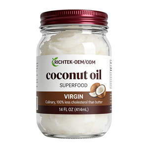 <span class=keywords><strong>Olio</strong></span> <span class=keywords><strong>di</strong></span> <span class=keywords><strong>Cocco</strong></span> Extra Vergine Puro Biologico Spremuto a Freddo per Capelli, Pelle e Cucina con Sapore Fresco - Product Image 6