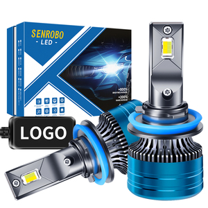 Faros delanteros LED superbrillantes de alta potencia de 3000K, luz LED de 3 colores para coche, Compatible con H4 H7 H1 H3 9005 9006 H11 H4 <span class=keywords><strong>K6</strong></span> - Product Image 1
