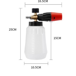 Pa Foam Sprayer With Adjustable Nozzle Manual Operation White 210g Car <b>Washer</b> - Product Image 2