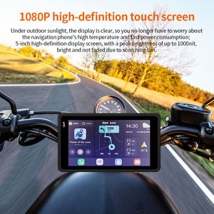 5 Inch TouchscreenMotorcycle Dvr Motorcycle Camera <strong>Motorbike</strong> Carplay <strong>Dashcam</strong> with Tyre Pressure Monitoring <strong>Motorbike</strong> GPS - Product Image 5