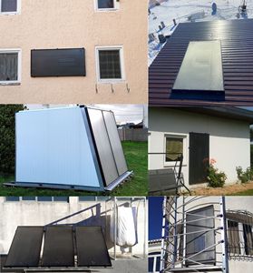 Panneau solaire photovoltaïque thermique pour le <span class=keywords><strong>chauffage</strong></span> de l'air et de l'eau et la production d'énergie <span class=keywords><strong>électrique</strong></span> axée sur les capteurs solaires - Product Image 6