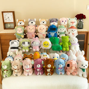 Tersedia 8 inci grosir boneka lembut kustom boneka Plushie hewan kartun buah Kawaii lucu mesin cakar penjual lucu mainan mewah - Product Image 5