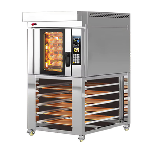 Commercial 5 Trays Convection Baking Oven Microcomputer Precise Temperature Control Stainless Steel Bakery Oven for Bread Cake - Product Image 2