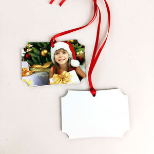 Pendentif de sapin de noël à sublimation de <span class=keywords><strong>Berlin</strong></span>, ornement de noël personnalisé - Product Image 1