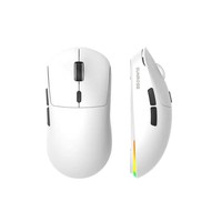 M07 Mouse Gaming nirkabel tiga mode, Mouse Gaming 2.4GHz desain cair tahan air dengan Sensor optik 6 tombol untuk Desktop/Laptop