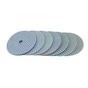 Disco Lucidante a Umido per Granito Bianco, 6 Pollici, 7 Fasi, Murat 150 mm, Disco Flessibile in Resina Diamantata - Product Image 5