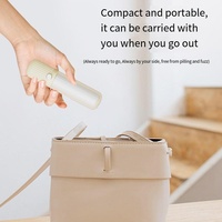 Nouveau design, rouleau anti-poils manuel portable en plastique coloré double face, réutilisable, mini-éliminateur de poils d'animaux