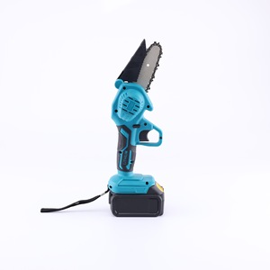 Mini tronçonneuse sans fil à batterie lithium, outil de coupe d'arbres électrique portatif pour usage extérieur et domestique - Product Image 3