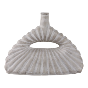 Vaso decorativo corto in ceramica per composizioni floreali, decorazione per la casa, soggiorno, camera da letto, ufficio - Product Image 1