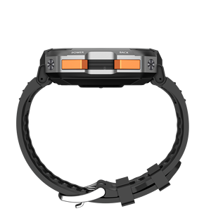 Montre connectée HKSF B2 avec caméra, calcul de pas, navigateur, enregistrement audio/vidéo, oxymètre de pouls, tensiomètre, musique, alarme, fréquence cardiaque - Product Image 4