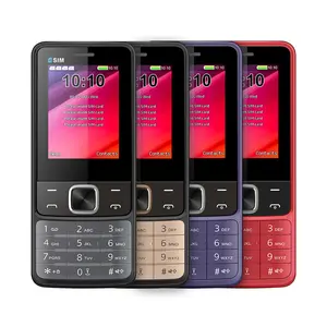 Qmobile G6 Pro2.4インチ画面4 SIMカード4スタンバイ携帯電話