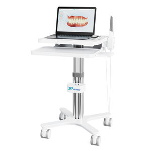 Carrello Dentistico Regolabile in Altezza Certificato CE, Carrello Mobile per Clinica Dentale, Scanner Orale Ospedaliero, Carrello Medico Mobile - Product Image 1