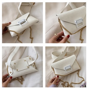 Personnalisé d'été modèle <span class=keywords><strong>en</strong></span> pierre élégant chaîne de poitrine à rabat sac <span class=keywords><strong>banane</strong></span> sac à main sacs à main sac à <span class=keywords><strong>bandoulière</strong></span> - Product Image 4