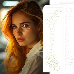 Pegatinas de <span class=keywords><strong>tatuaje</strong></span> de pecas hipoalergénicas personalizadas Tatuajes faciales temporales impermeables para todo tipo de piel - Product Image 4
