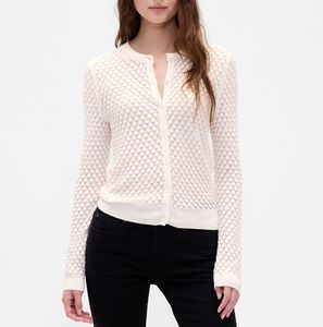 Conveniente para Primavera y Otoño, Diseño Informal de Color Liso, Prendas de Punto para Mujer - Product Image 1