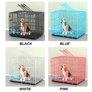 Fábrica al por mayor tamaño de alambre de hierro grueso se puede personalizar jaula grande para perros casas perro Alambre de hierro Metal plegable mascota <span class=keywords><strong>Animal</strong></span> jaula para mascotas - Product Image 5