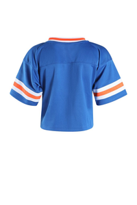 Camiseta de peso pesado Unisex de gran tamaño con logotipo personalizado de doble capa con estampado Premium transpirable fútbol americano Vintage de talla grande - Product Image 5