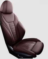 Housses de siège de voiture en cuir sur mesure pour Toyota RAV4 hybride étanche entièrement entouré de 5 sièges protecteur de siège de voiture