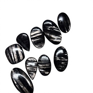 100% Pierre précieuse naturelle d'hypersthène de haute qualité, cristal de guérison, toutes formes mélangées, certifiée pour la fabrication de bijoux FAIJAN GEMS Troisième - Product Image 1