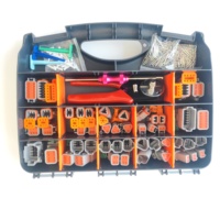 528 pièces de haute qualité 2-12 voies automobile étanche DT Deutsch Kit de connecteur avec outils de sertissage professionnels et outils de suppression