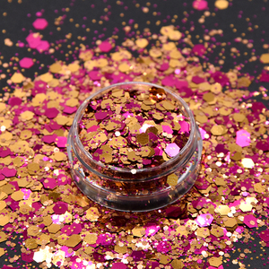 Giá Thấp Chunky Hỗn Hợp Holographic/Kim Loại/Glitter Sequins Trang Trí Lễ Hội Long Lanh - Product Image 6