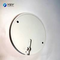 Base inférieure en aluminium moulé sous pression pour caméra de sécurité OEM, accessoires de montage pour boîtier de caméra IP