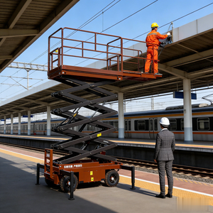 Chinese Cheap Price Diesel 6-16m Electrical Mobile Articulated <b>Towable</b> Boom Lift Aerial Work Platform - Product Image 1