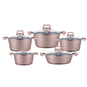 Juego de Ollas RAF Antiadherentes para Cocina, Varios Tamaños, Compatible con Inducción, Gas y Vitrocerámica, R.80006 RAF 20 - Product Image 3