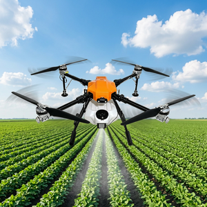Nouveau drone pulvérisateur agricole 16 kg avec RTK, GPS de précision centimétrique, radar d'évitement d'obstacles, charge rapide 12S, UAV pliable pour petites exploitations agricoles en pente - Product Image 1