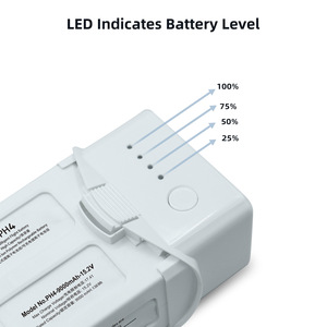 Baterías Profesionales para Drones Li-ion de 15.2V y 9000mAh, Paquetes de Baterías de Vuelo Inteligentes para DJI <span class=keywords><strong>Phantom</strong></span> <span class=keywords><strong>4</strong></span> <span class=keywords><strong>Pro</strong></span> <span class=keywords><strong>V2</strong></span>.0 <span class=keywords><strong>Rtk</strong></span> - Product Image 5