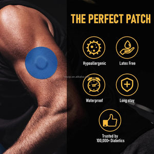 Patchs adhésifs YOJO pour Dexcom G7, patch adhésif imperméable, flexible, CGM respirant, sans colle, surpatch central, 25 pièces - Product Image 2