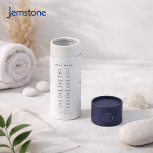 Envase de Cartón Kraft Biodegradable Personalizado para Lápiz Labial, Tubo Cilíndrico para Productos de Cuidado de la Piel, Aceite Esencial, Perfume - Product Image 3