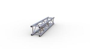 Venta al por mayor de fábrica: Estructura de aluminio 6061 de longitud personalizada, tipo caja cuadrada de 4 tubos, con espiga, de alta resistencia, para iluminación de escenario modular de 4 tubos. - Product Image 2