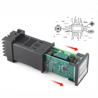 Régulateur de température numérique intelligent industriel 220V E K J S PT100 pid de haute qualité